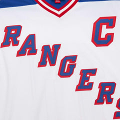 NHL White Mark Messier New York Rangers 1993-94 Power Play Jersey