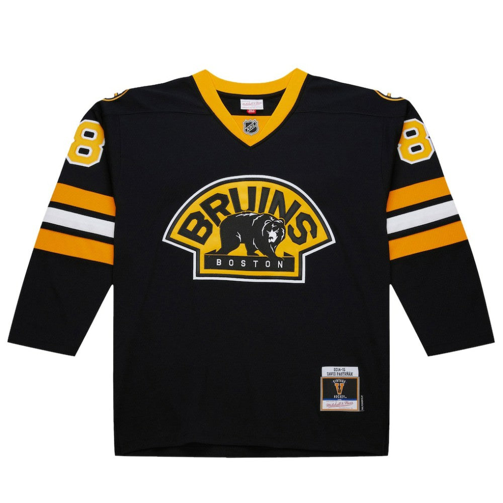 NHL Black David Pastrnak Boston Bruins 2014-15 Power Play Jersey