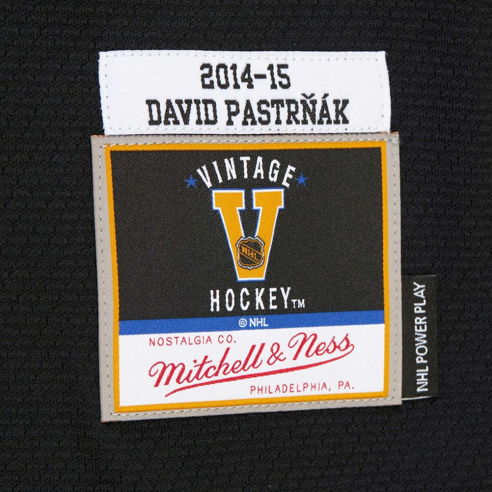 NHL Black David Pastrnak Boston Bruins 2014-15 Power Play Jersey