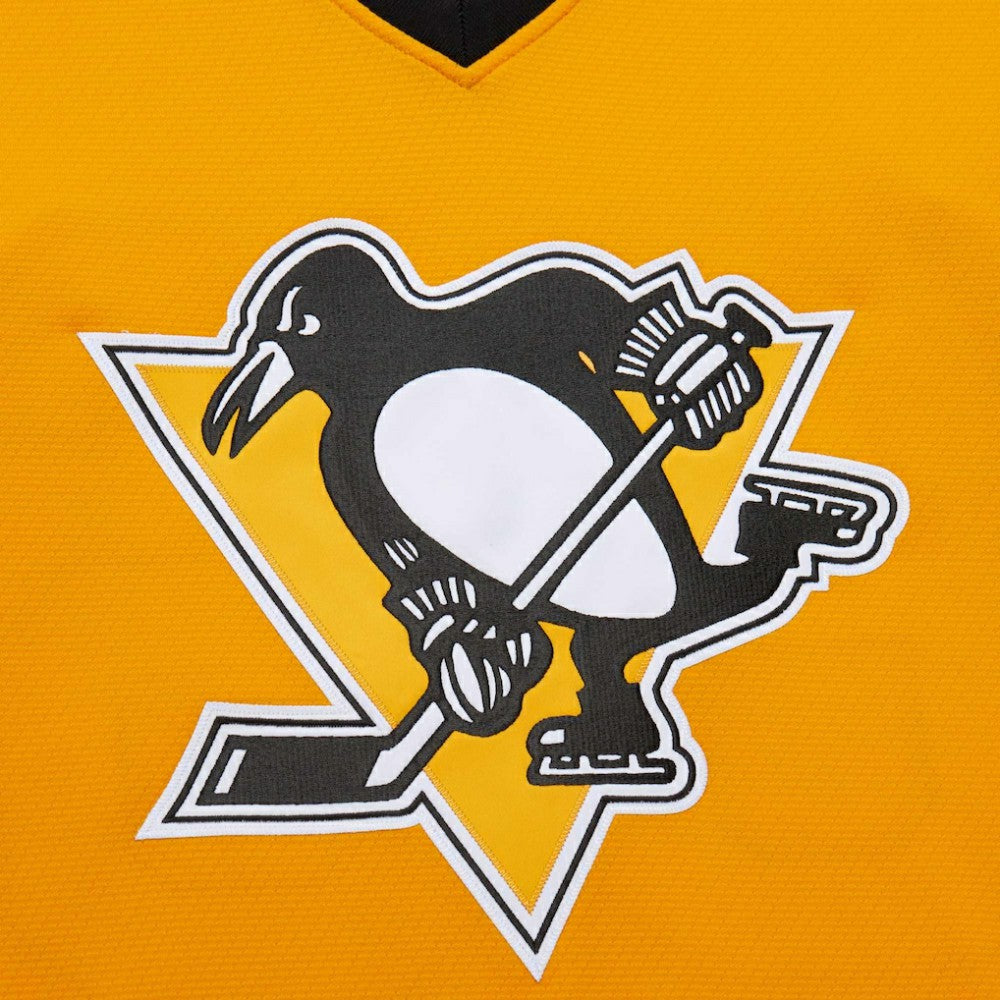 NHL Gold Mario Lemieux Pittsburgh Penguins 1984-85 Power Play Jersey