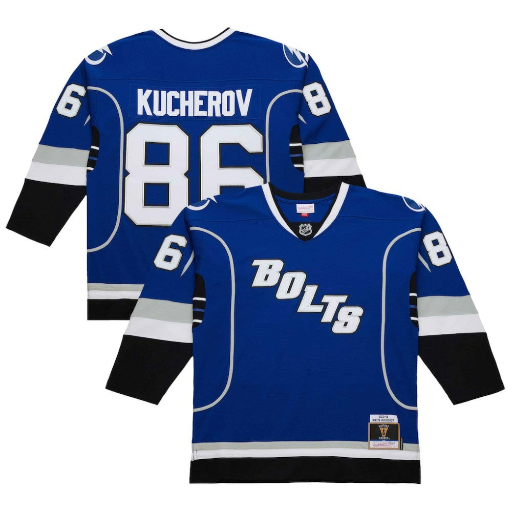 NHL Blue Nikita Kucherov Tampa Bay Lightning 2013-14 Power Play Jersey