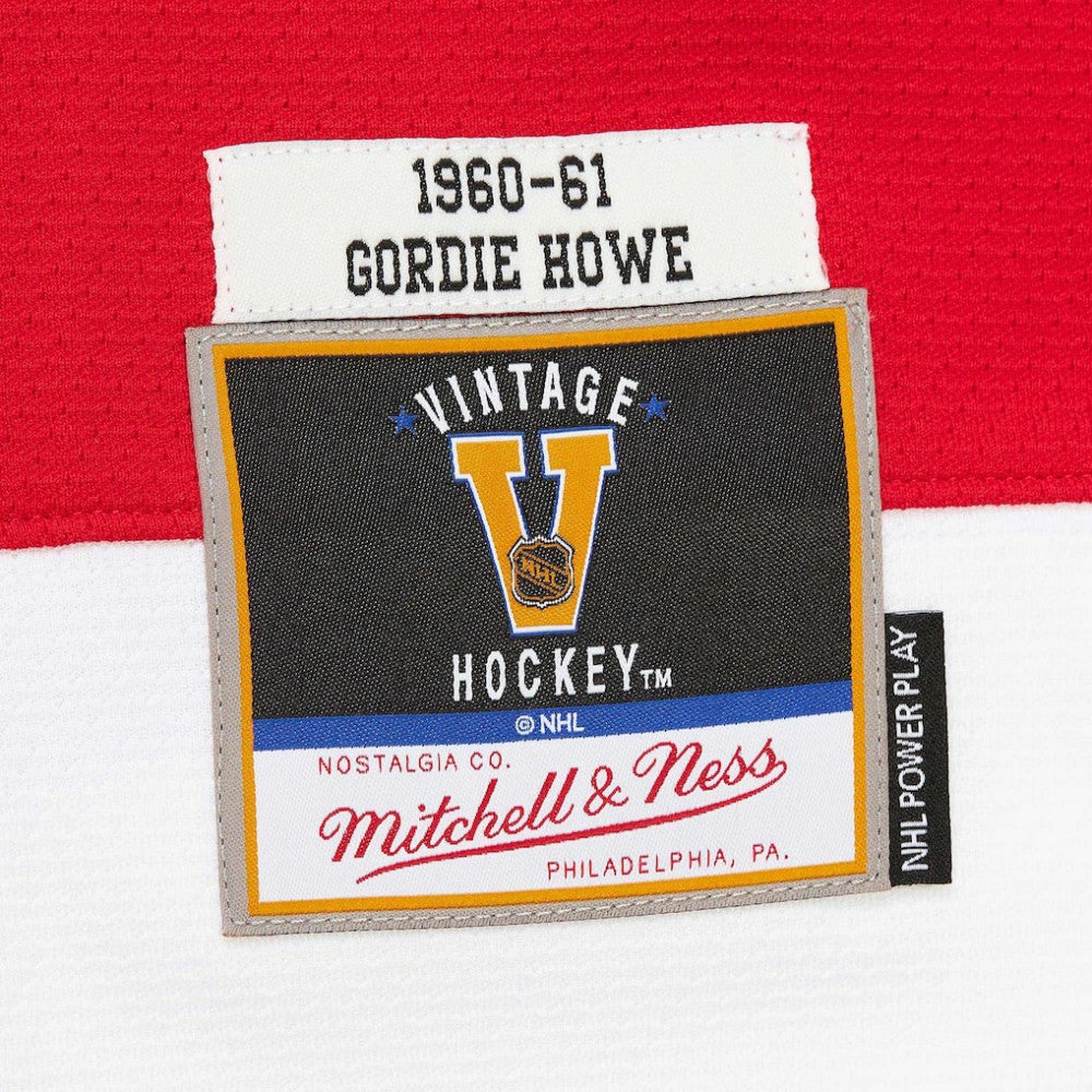 NHL Red Gordie Howe Detroit Red Wings 1960-61 Power Play Jersey