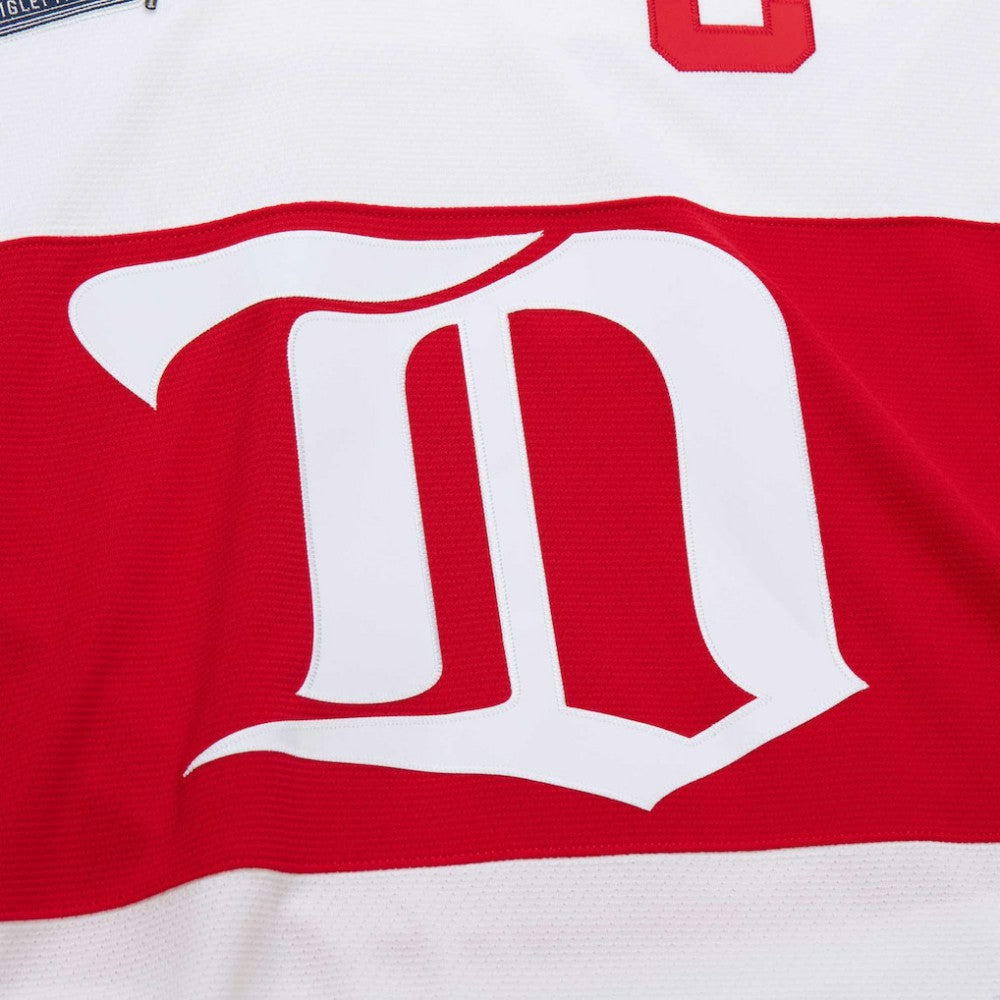 NHL White Nicklas Lidstrom Detroit Red Wings 2008-09 Power Play Jersey