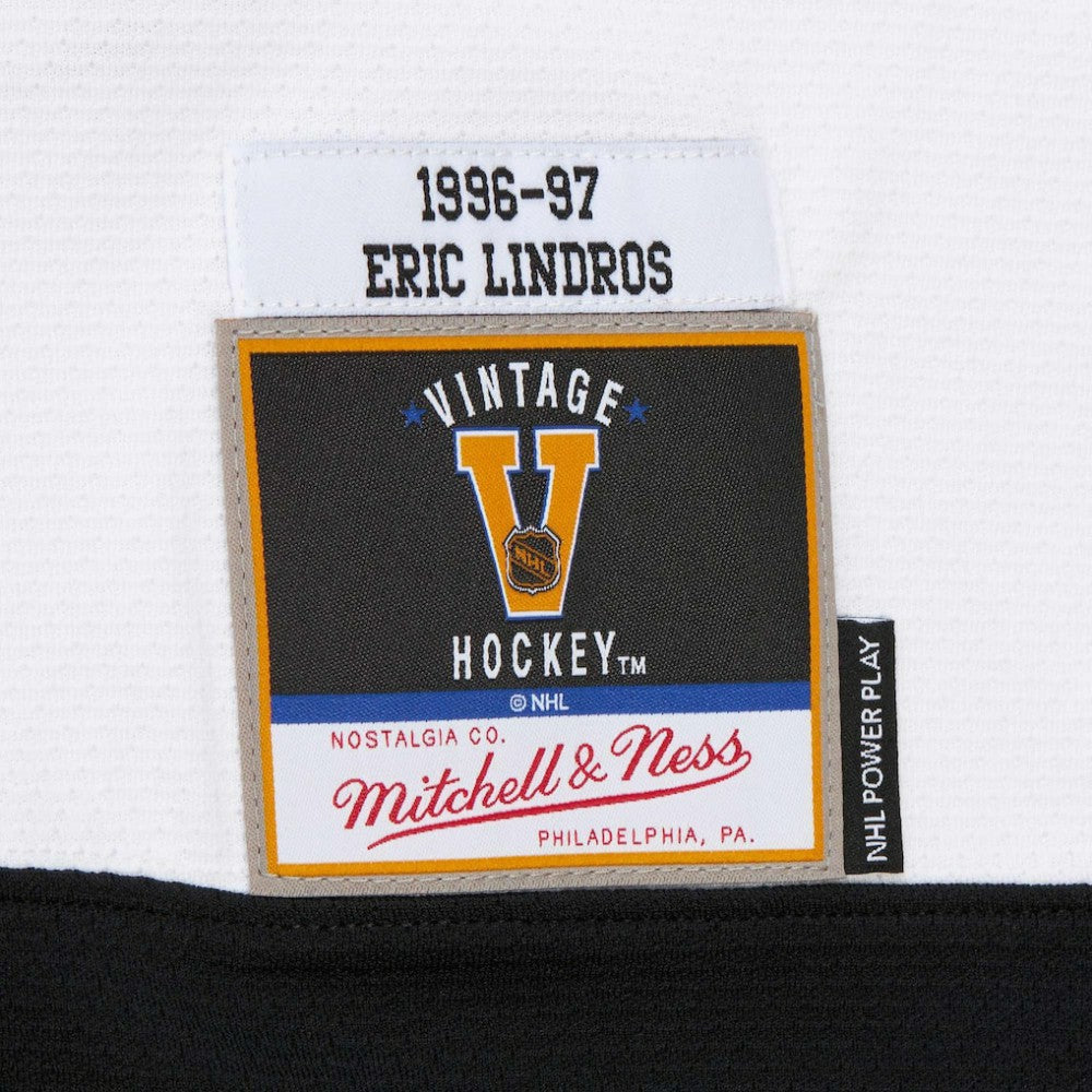 NHL White Eric Lindros Philadelphia Flyers 1996-97 Power Play Jersey