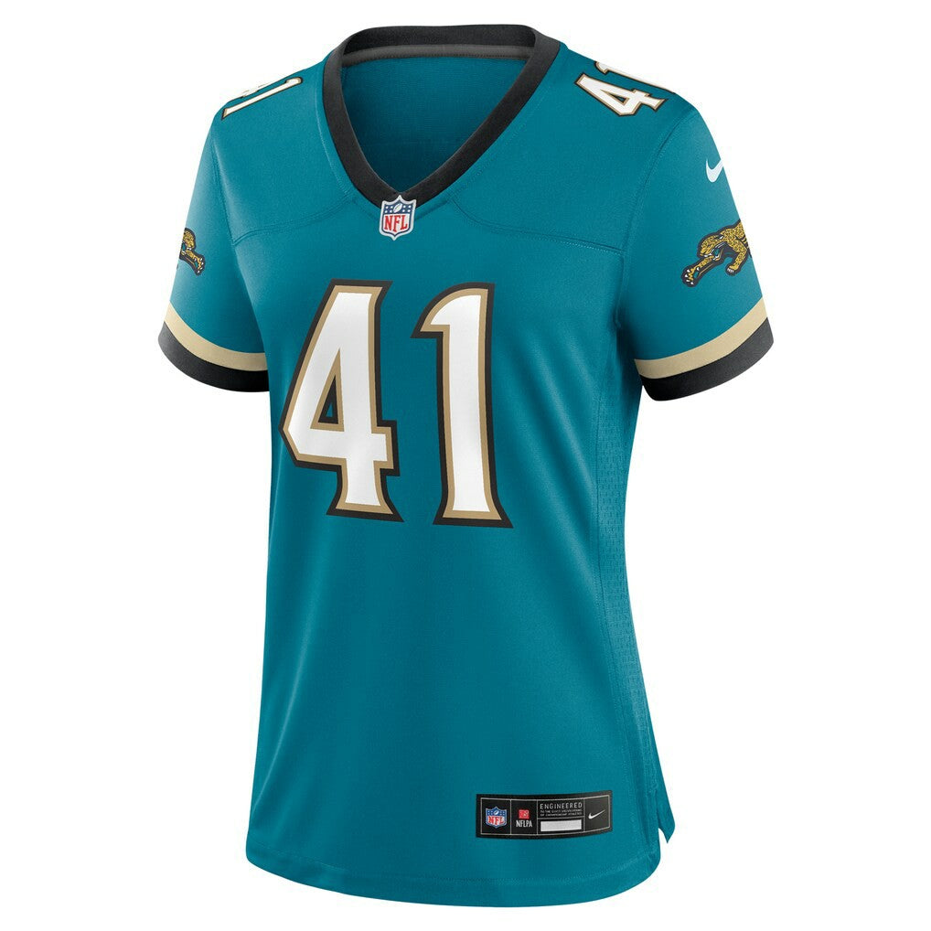 Josh Hines-Allen  Women's Prowler Throwback Game Jersey - Jacksonville Jaguars