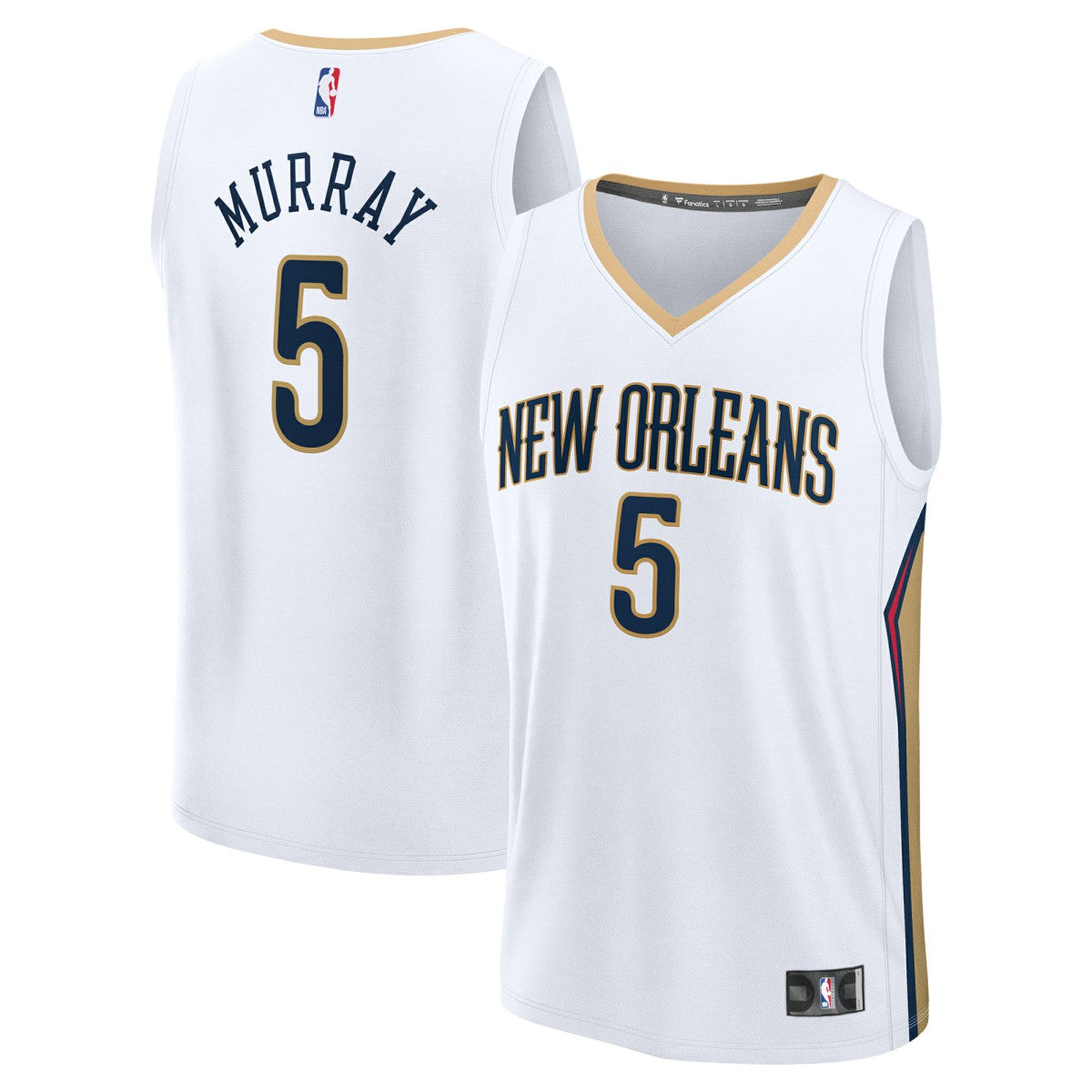 NBA Dejounte Murray New Orleans Pelicans Fast Break Replica Player Jersey