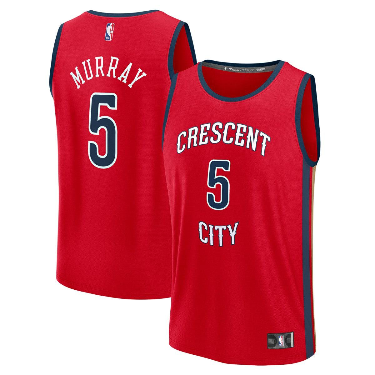 NBA Dejounte Murray New Orleans Pelicans Youth Fast Break Replica Player Jersey