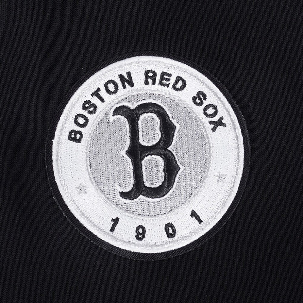 MLB Boston Red Sox Pro Standard Women's Pearl Cropped Pullover Sweatshirt
