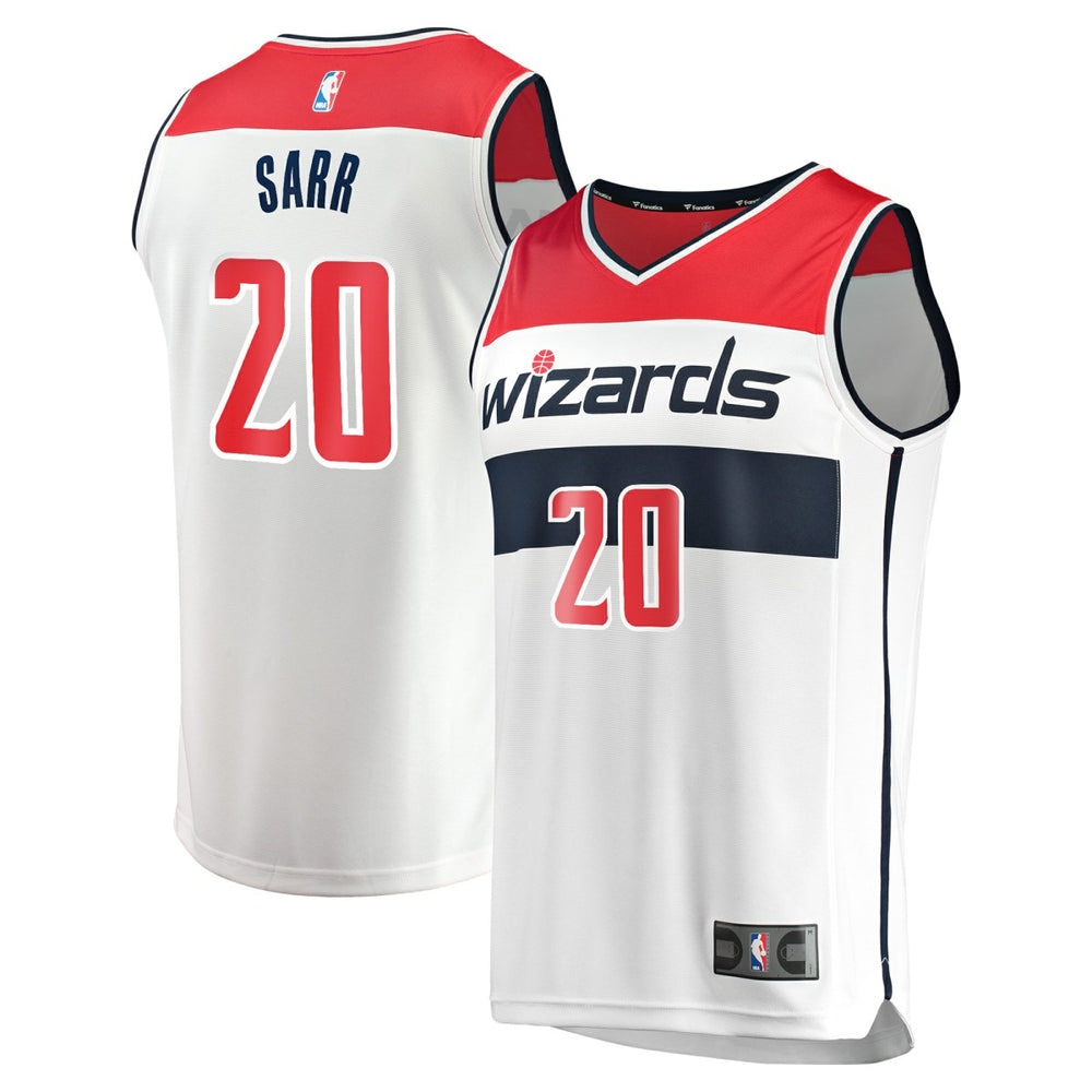 NBA Alexandre Sarr Washington Wizards Fast Break Replica Player Jersey