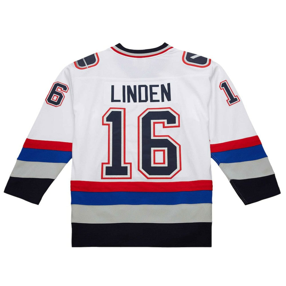 NHL White Trevor Linden Vancouver Canucks 2003-04 Power Play Jersey