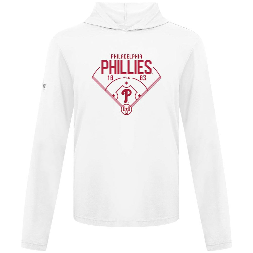 MLB Philadelphia Phillies Levelwear Anthem Home Field Pullover Hoodie