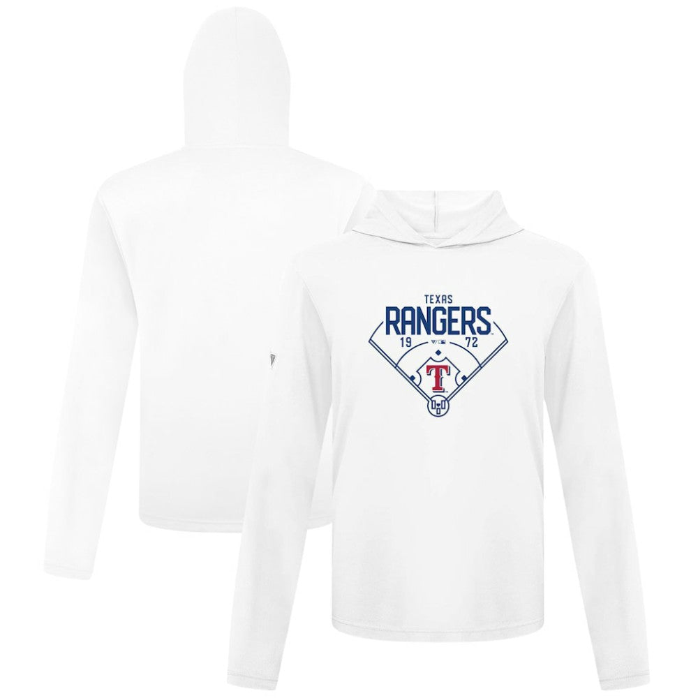 MLB Texas Rangers Levelwear Anthem Home Field Pullover Hoodie