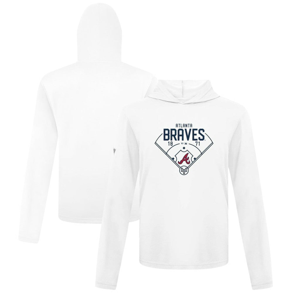 MLB Atlanta Braves Levelwear Anthem Home Field Pullover Hoodie