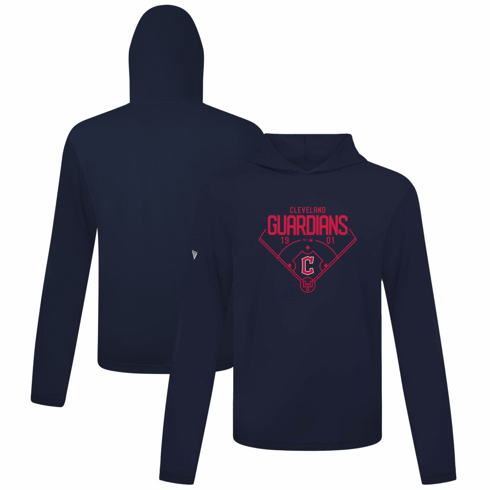 MLB Cleveland Guardians Levelwear Anthem Home Field Pullover Hoodie