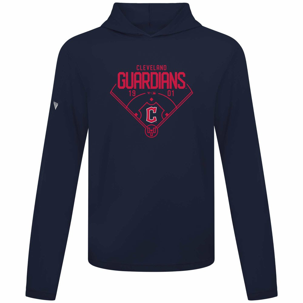 MLB Cleveland Guardians Levelwear Anthem Home Field Pullover Hoodie