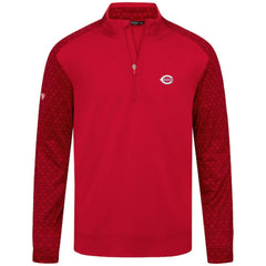 MLB Cincinnati Reds Levelwear Aztec Insignia 2.0 Quarter-Zip Pullover Top