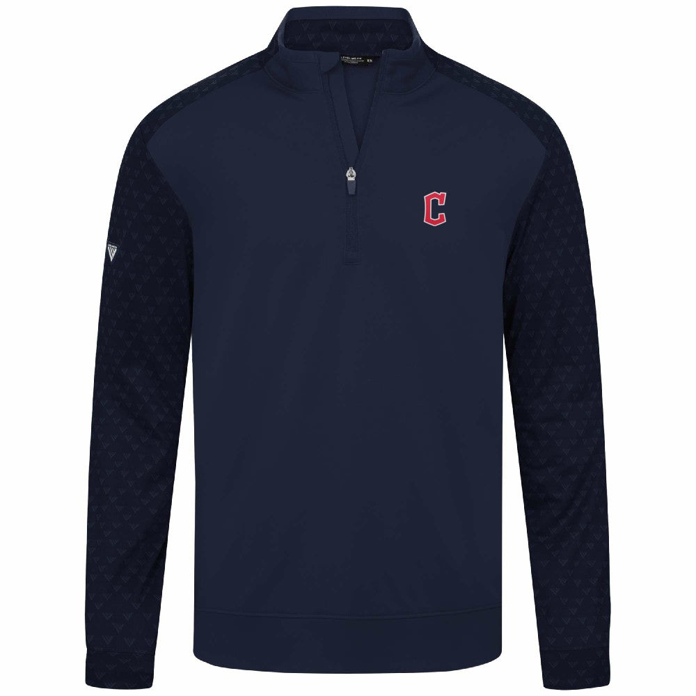 MLB Cleveland Guardians Levelwear Aztec Insignia 2.0 Quarter-Zip Pullover Top