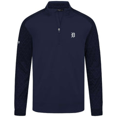 MLB Detroit Tigers Levelwear Aztec Insignia 2.0 Quarter-Zip Pullover Top