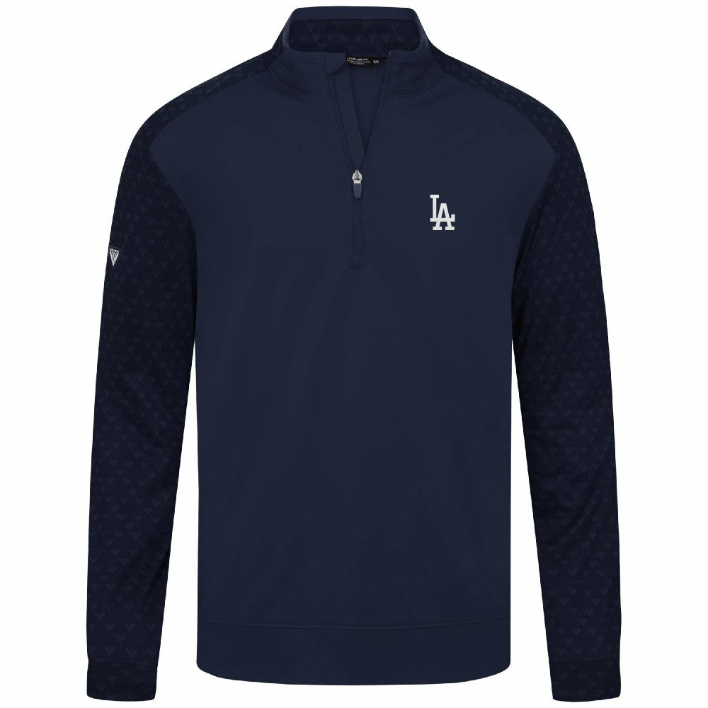MLB Los Angeles Dodgers Levelwear Aztec Insignia 2.0 Quarter-Zip Pullover Top