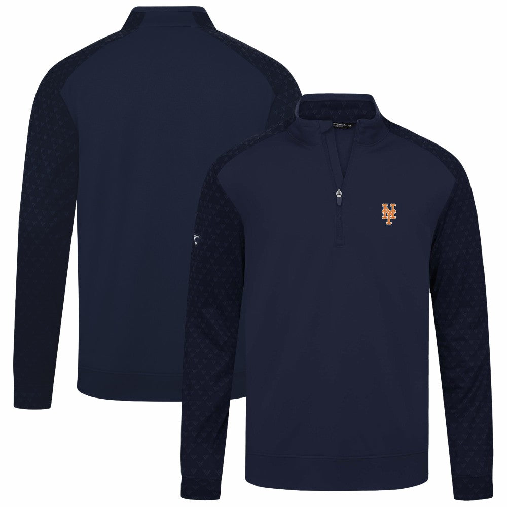 MLB New York Mets Levelwear Aztec Insignia 2.0 Quarter-Zip Pullover Top