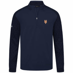 MLB New York Mets Levelwear Aztec Insignia 2.0 Quarter-Zip Pullover Top