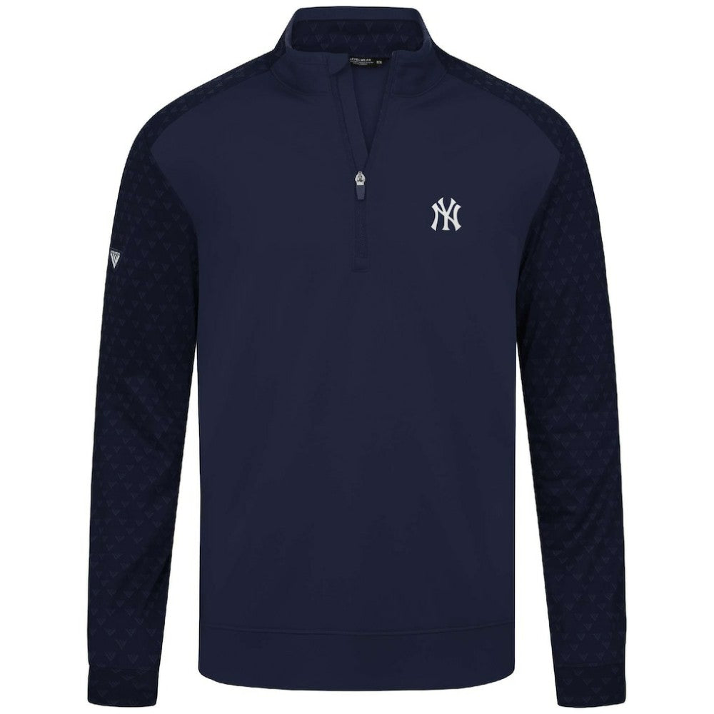 MLB New York Yankees Levelwear Aztec Insignia 2.0 Quarter-Zip Pullover Top