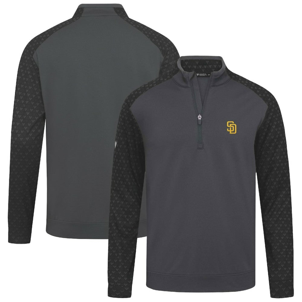 MLB San Diego Padres Levelwear Aztec Insignia 2.0 Quarter-Zip Pullover Top