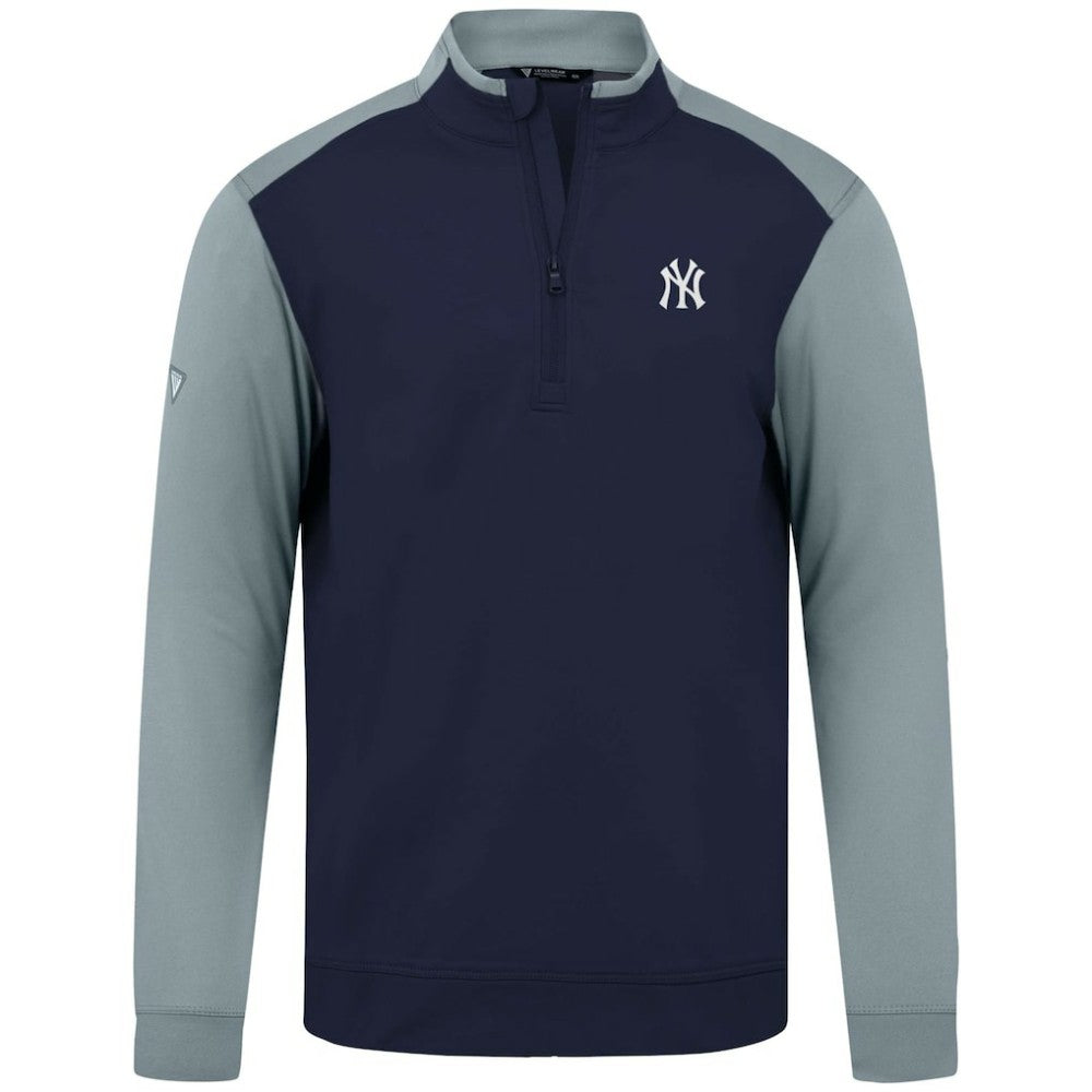 MLB New York Yankees Levelwear Insignia 2.0 Quarter-Zip Pullover Top