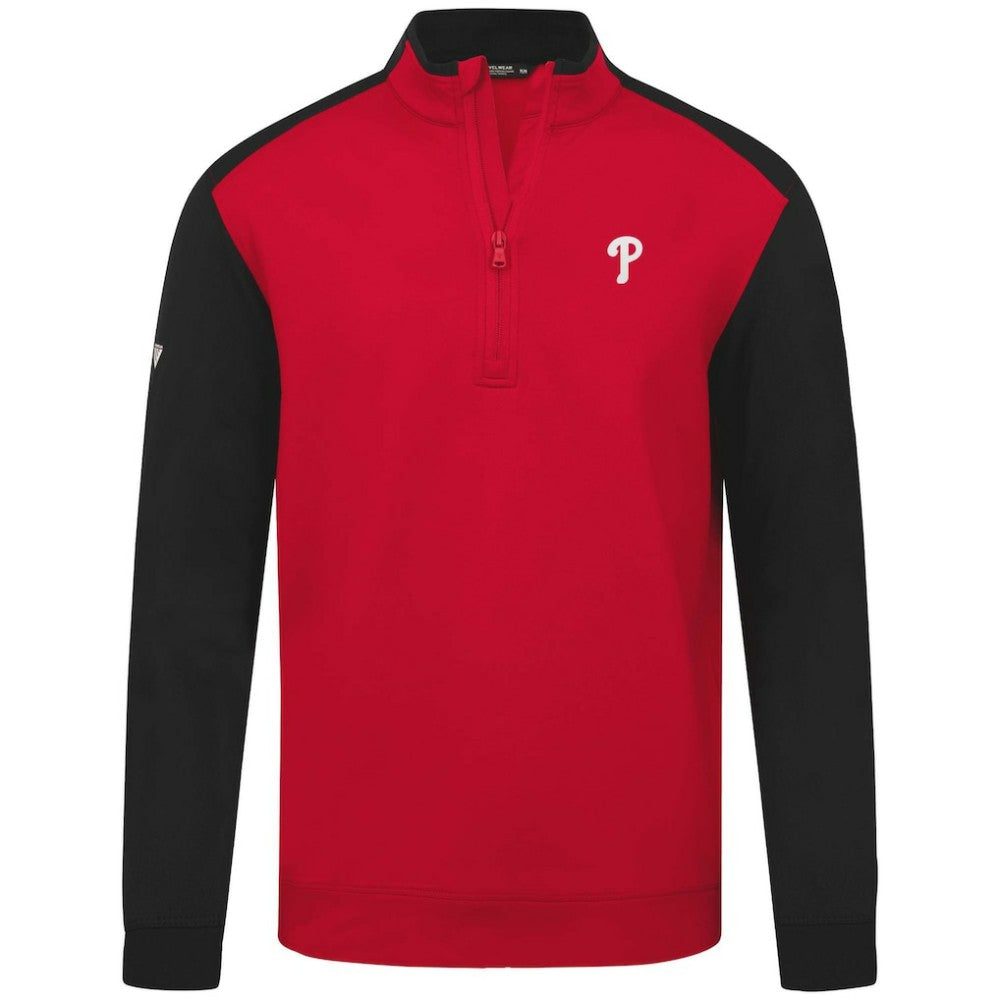 MLB Philadelphia Phillies Levelwear Insignia 2.0 Quarter-Zip Pullover Top