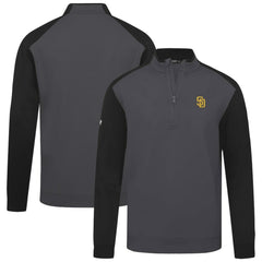 MLB San Diego Padres Levelwear Insignia 2.0 Quarter-Zip Pullover Top