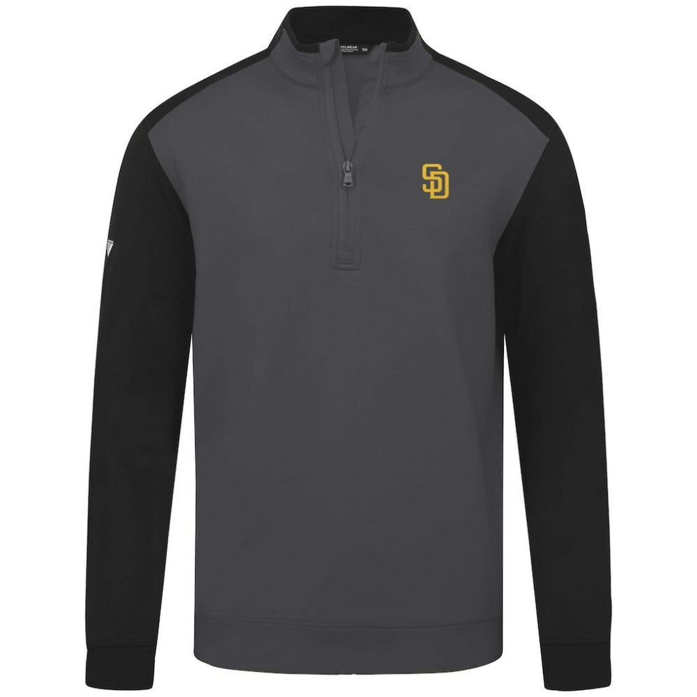 MLB San Diego Padres Levelwear Insignia 2.0 Quarter-Zip Pullover Top