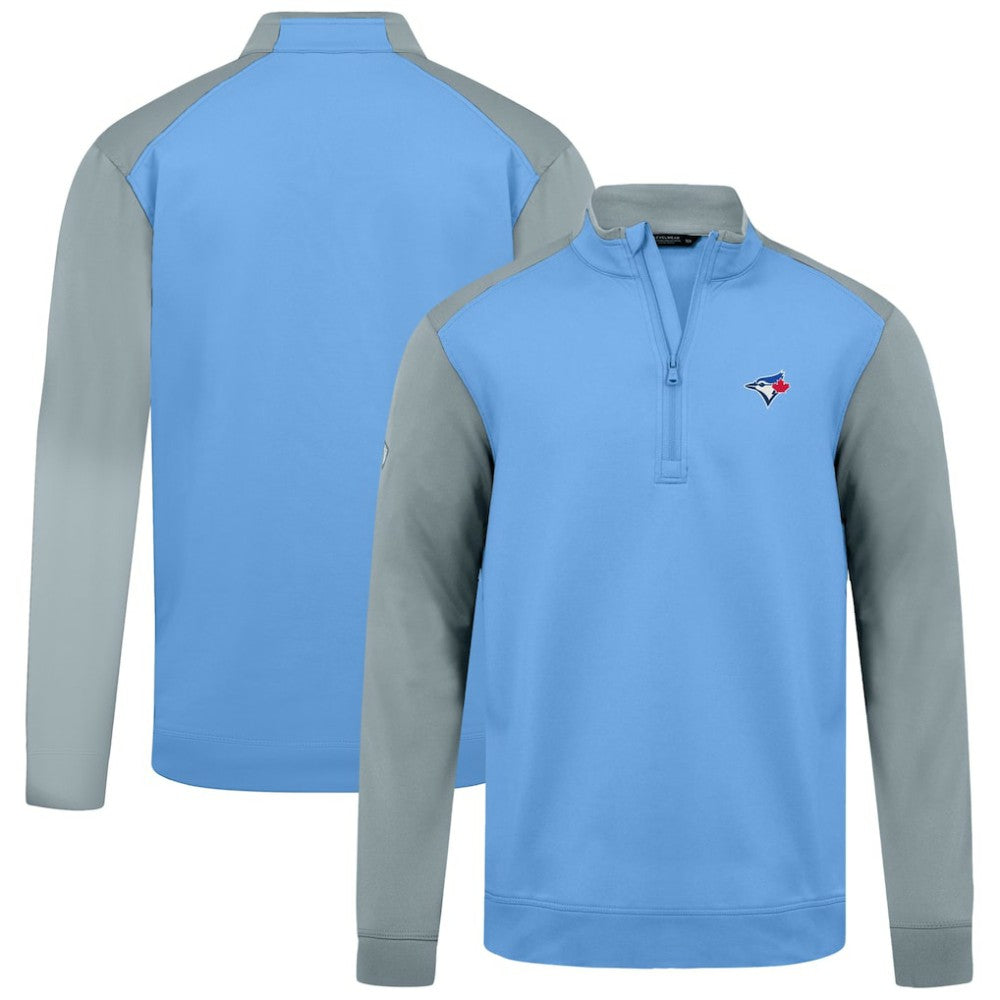 MLB Toronto Blue Jays Levelwear Insignia 2.0 Quarter-Zip Pullover Top