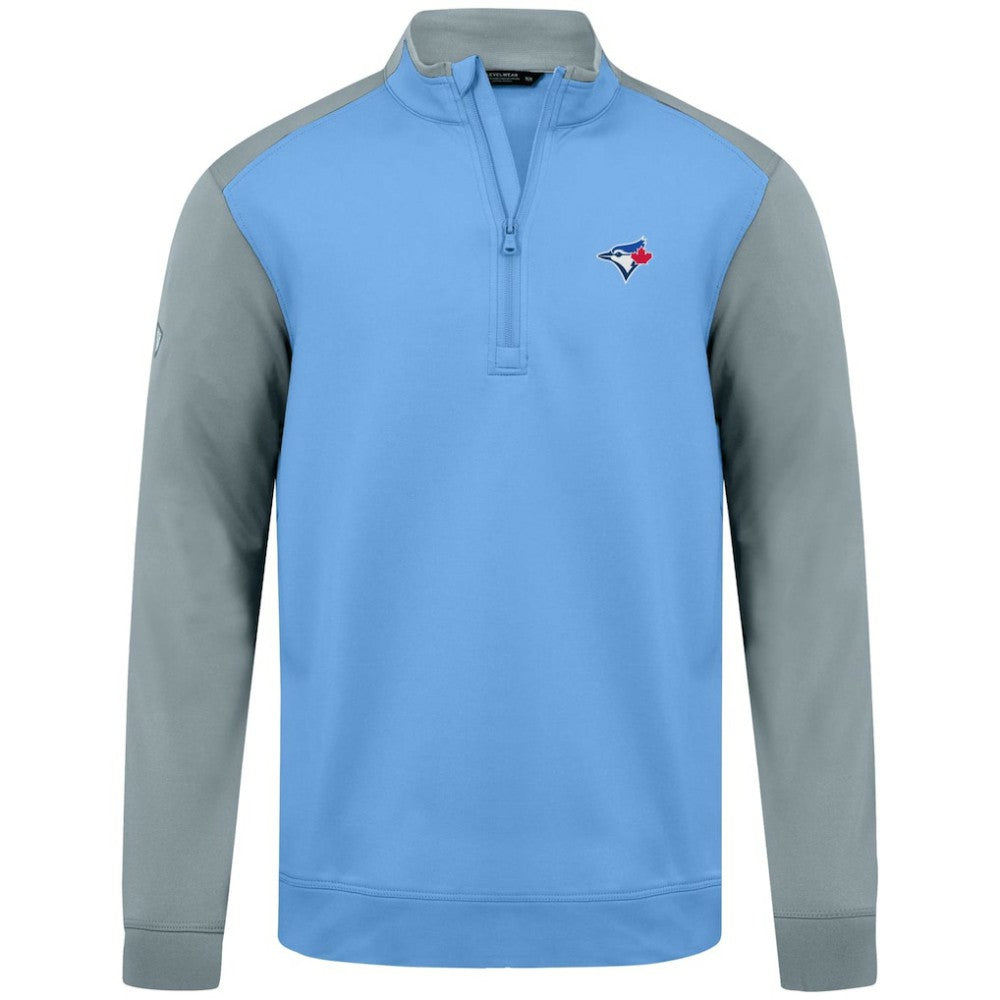 MLB Toronto Blue Jays Levelwear Insignia 2.0 Quarter-Zip Pullover Top