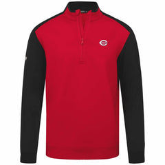 MLB Cincinnati Reds Levelwear Insignia 2.0 Quarter-Zip Pullover Top
