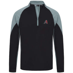 MLB Arizona Diamondbacks Levelwear Cadet Insignia 2.0 Raglan Quarter-Zip Jacket
