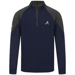 MLB Atlanta Braves Levelwear Cadet Insignia 2.0 Raglan Quarter-Zip Jacket