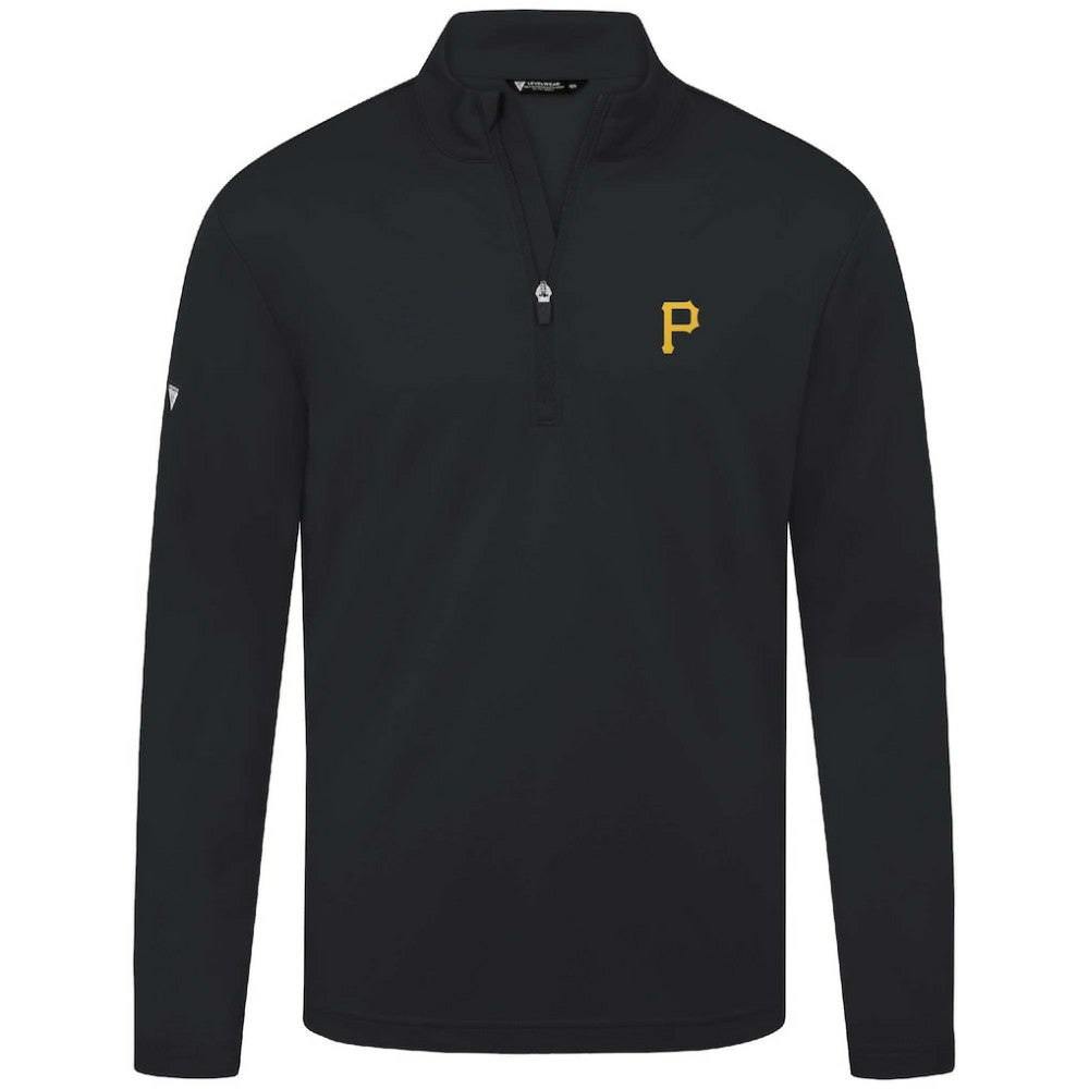 MLB Pittsburgh Pirates Levelwear Heron Insignia 2.0 Quarter-Zip Jacket