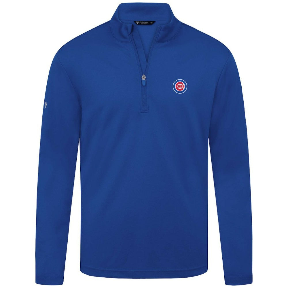 MLB Chicago Cubs Levelwear Heron Insignia 2.0 Quarter-Zip Jacket