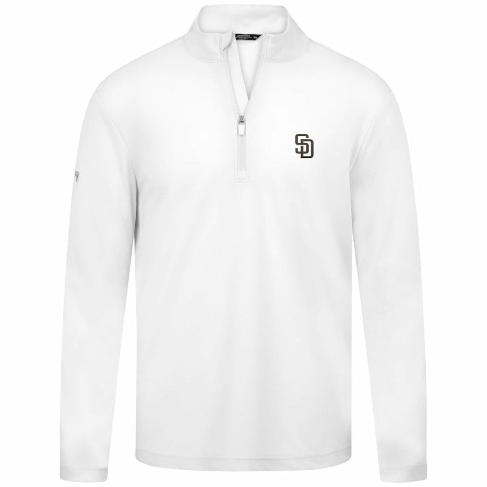 MLB San Diego Padres Levelwear Heron Insignia 2.0 Quarter-Zip Jacket