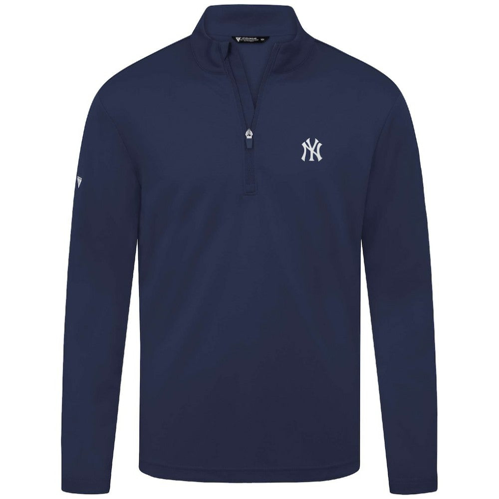 MLB New York Yankees Levelwear Heron Insignia 2.0 Quarter-Zip Jacket