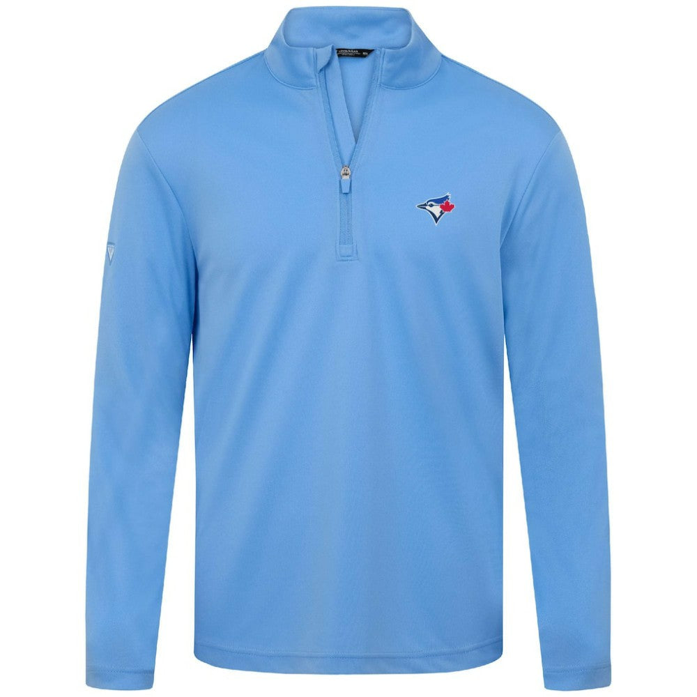 MLB Toronto Blue Jays Levelwear Heron Insignia 2.0 Quarter-Zip Jacket