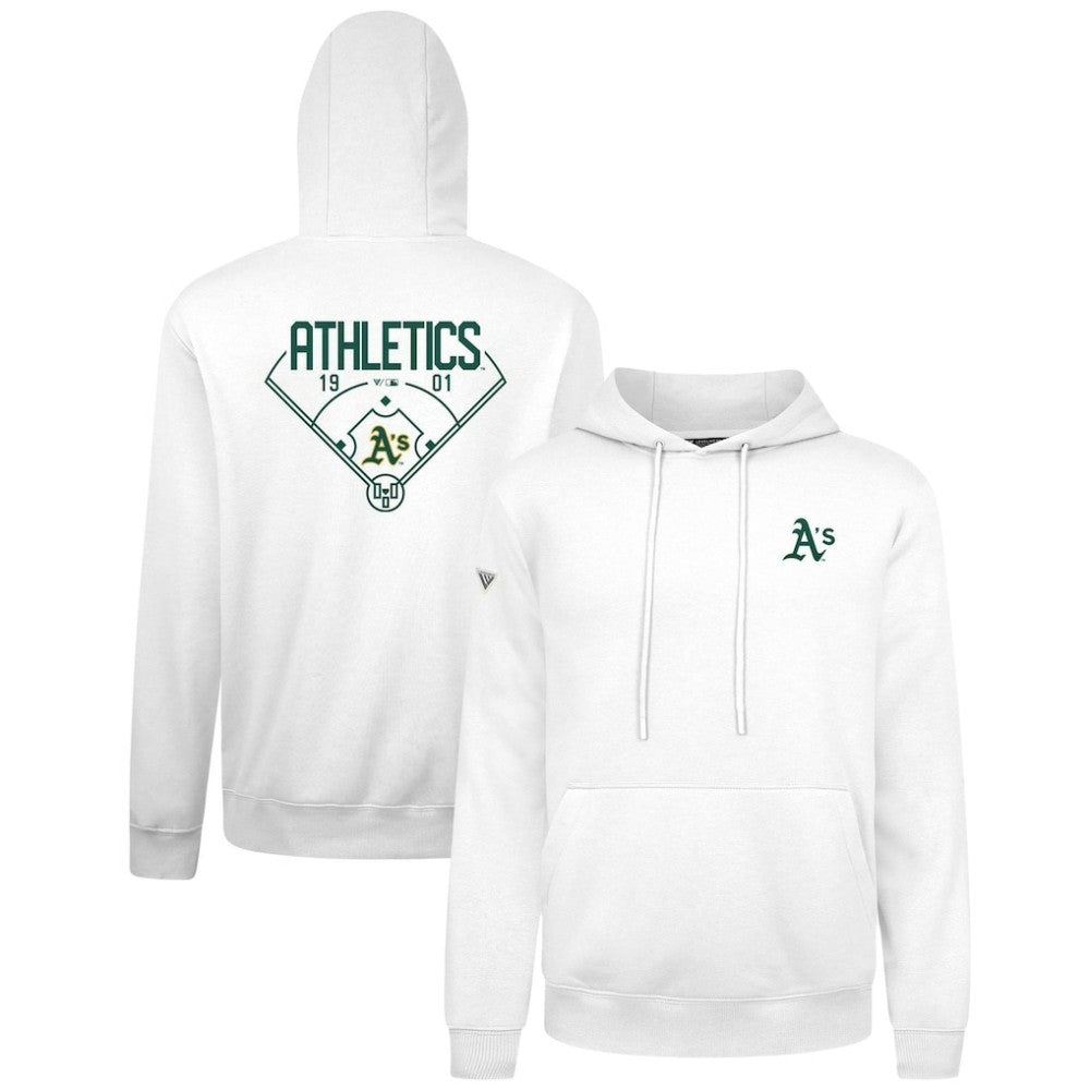 MLB Athletics Levelwear Podium Primary Pullover Hoodie