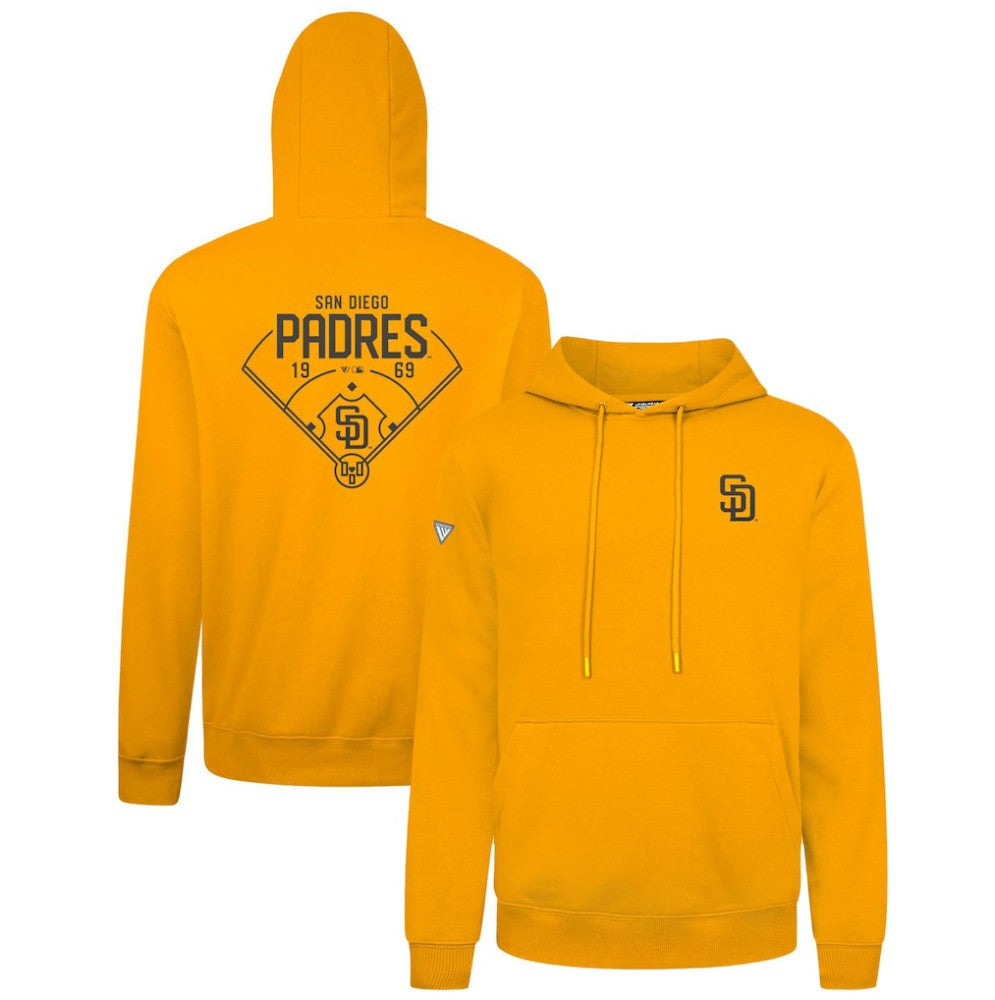 MLB San Diego Padres Levelwear Podium Primary Pullover Hoodie