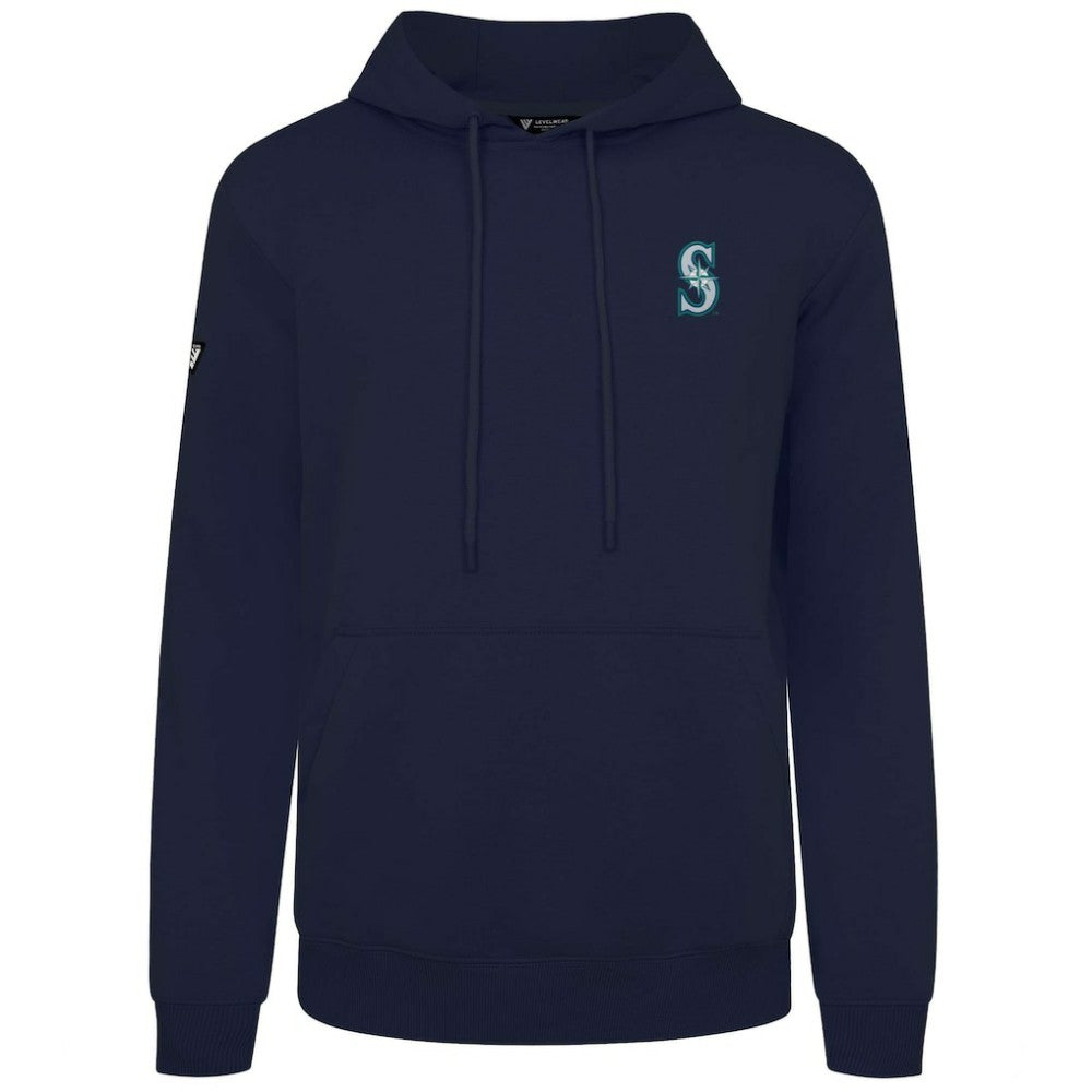 MLB Seattle Mariners Levelwear Podium Primary Pullover Hoodie