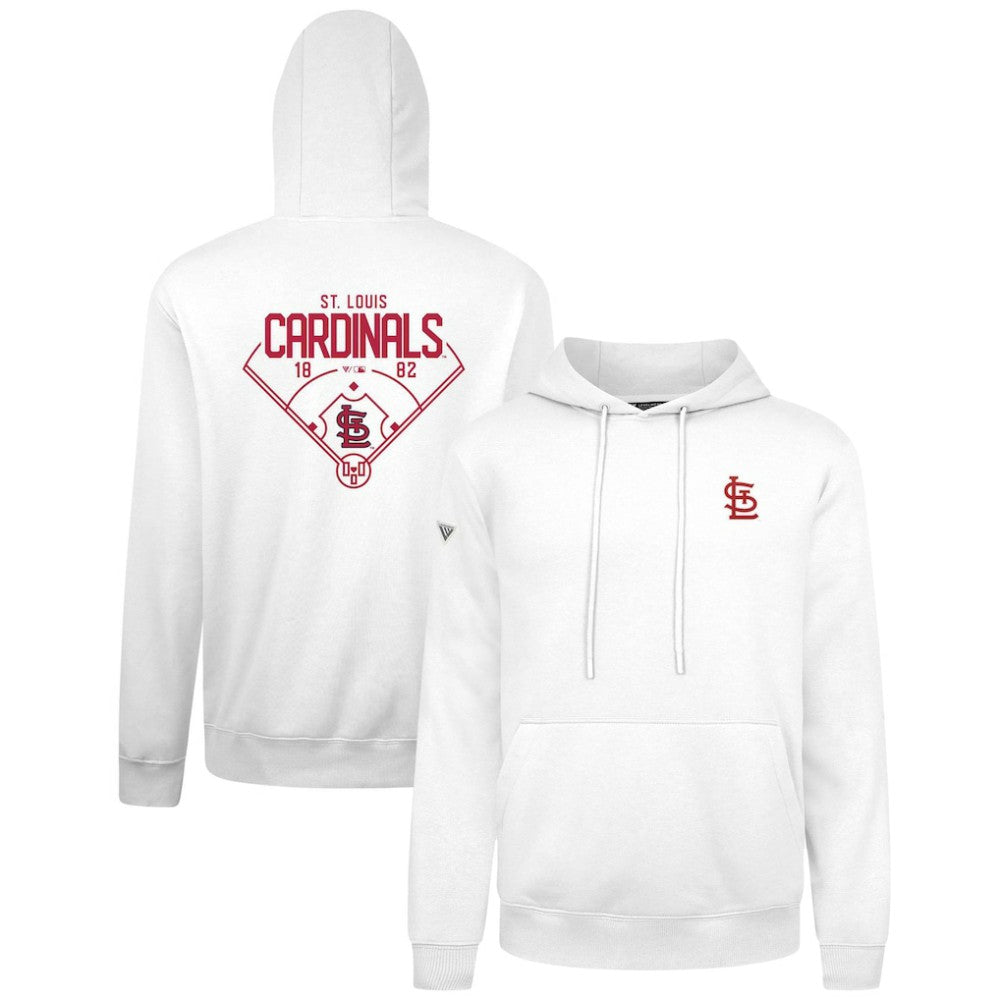 MLB St. Louis Cardinals Levelwear Podium Primary Pullover Hoodie