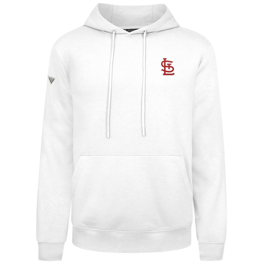 MLB St. Louis Cardinals Levelwear Podium Primary Pullover Hoodie