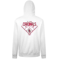 MLB St. Louis Cardinals Levelwear Podium Primary Pullover Hoodie