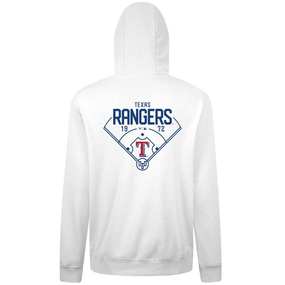MLB Texas Rangers Levelwear Podium Primary Pullover Hoodie