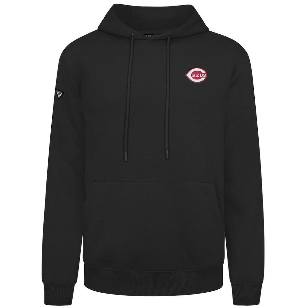 MLB Cincinnati Reds Levelwear Podium Primary Pullover Hoodie