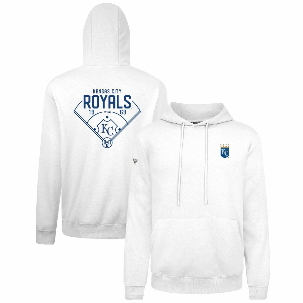 MLB Kansas City Royals Levelwear Podium Primary Pullover Hoodie